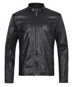 Кожаная куртка Urban Fashion For Men