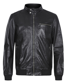 Кожаная куртка Urban Fashion For Men