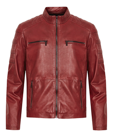 Кожаная куртка Urban Fashion For Men