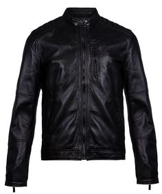 Кожаная куртка Urban Fashion For Men
