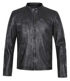 Кожаная куртка Urban Fashion For Men