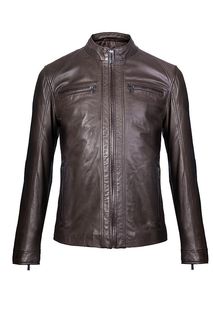 Кожаная куртка Urban Fashion For Men