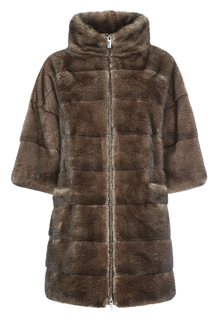 ШУБА ИЗ аукционного меха НОРКИ KOPENHAGEN FUR Antonio Didone