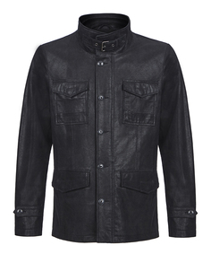 Кожаная куртка Urban Fashion For Men