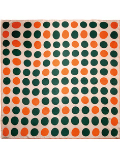 Шелковый платок с принтом Eleganzza