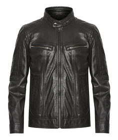 Кожаная куртка Urban Fashion For Men