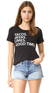 Футболка Tacos Beers Limes Good Times Chaser