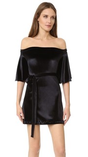 Свободное платье с открытыми плечами MLM Label