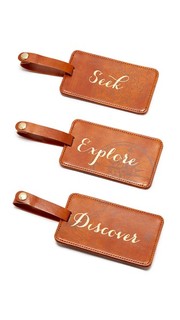 Коробка с багажными бирками Seek Explore Discover Gift Boutique