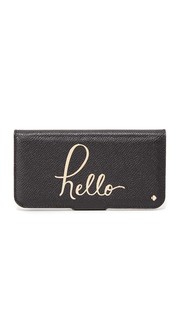 Чехол-книжка Hello для iPhone 7 Kate Spade New York