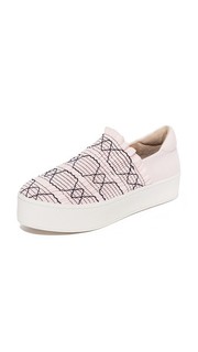 Cici Woven Platform Sneakers Opening Ceremony