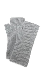 Мягкие митенки из кашемира White + Warren
