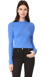 Топ с длинными рукавами Versace