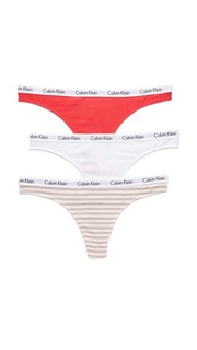 Набор Carousel из трех трусиков-танга Calvin Klein Underwear