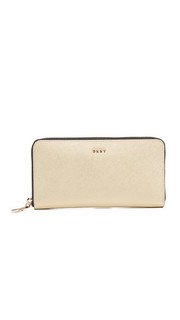 Bryant Park Metallic Continental Wallet Dkny