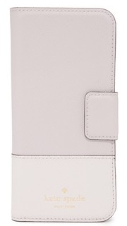 Кожаный чехол-книжка для iPhone 7 Kate Spade New York