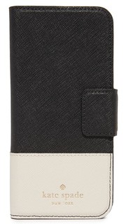 Кожаный чехол-книжка для iPhone 7 Kate Spade New York