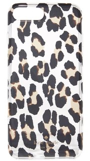 Прозрачный чехол для iPhone 7 Plus с леопардовым принтом Kate Spade New York