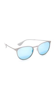 Солнцезащитные очки Rubber в округлой оправе Ray Ban