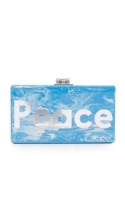 Клатч Jean Peace Love Edie Parker