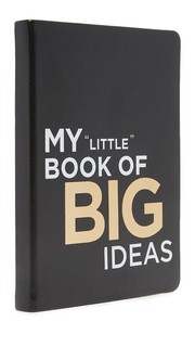 Книга для записей My Little Book of Big Ideas Gift Boutique