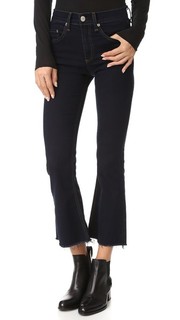 Укороченные расклешенные джинсы Rag & Bone/Jean