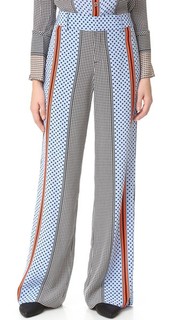 Широкие пижамные брюки Derek Lam 10 Crosby