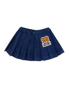 Джинсовая юбка Moschino Baby