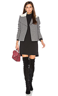 Leonor faux sherpa lined coat - ba&amp;sh Ba&Sh