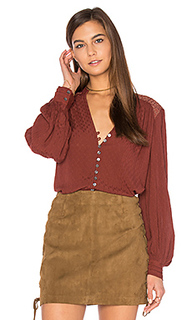 Топ с пуговицами canyon rose - Free People