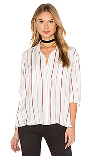 Draped silk blouse - David Lerner