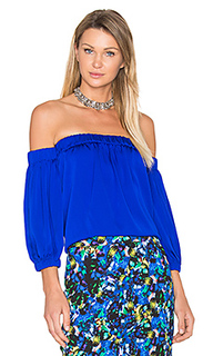 Silk off shoulder blouse - MILLY