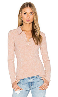 Rib polo top - MINKPINK