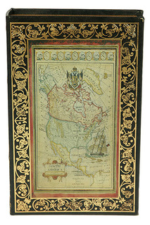Шкатулка-фолиант "Карта" Русские подарки