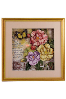 Картина-коллаж 3D 35x35x3 см Русские подарки