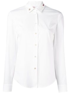 рубашка с вышивкой  Red Valentino
