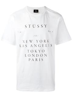 футболка 'World Touring' Stussy