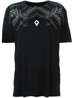 футболка с узором  Marcelo Burlon County Of Milan