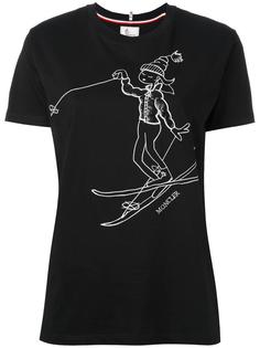 ski print T-shirt Moncler Grenoble