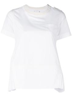 футболка на молнии  Sacai