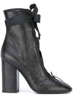 ботинки на шнуровке Valentino