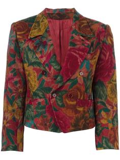 woven floral jacket Kenzo Vintage