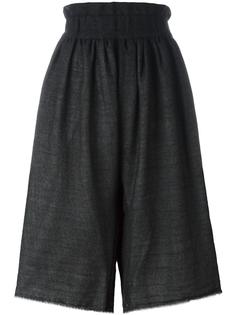 укороченные  широкие брюки Aodress