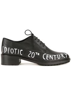 туфли со шнуровкой 'Idiotic 20th Century'  Each X Other