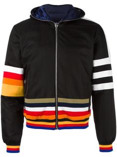 striped hooded jacket Iceberg