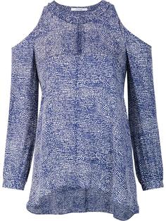 cut-off shoulders blouse Derek Lam 10 Crosby