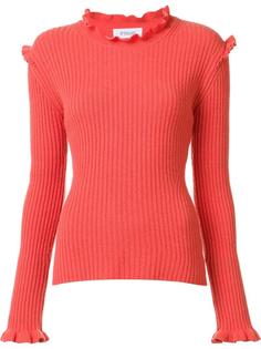 ruffled detailing ribbed pullover Derek Lam 10 Crosby