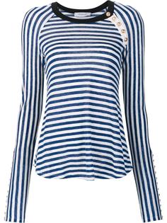 striped longsleeved T-shirt Derek Lam 10 Crosby