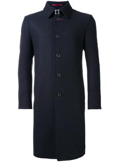 buckled neck mid coat Loveless