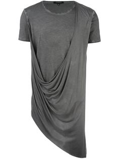 asymmetric drape T-shirt Unconditional